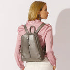 Sac à Dos Femme en cuir véritable – Grande Capacité, Élégant & Casual | MYNELIA