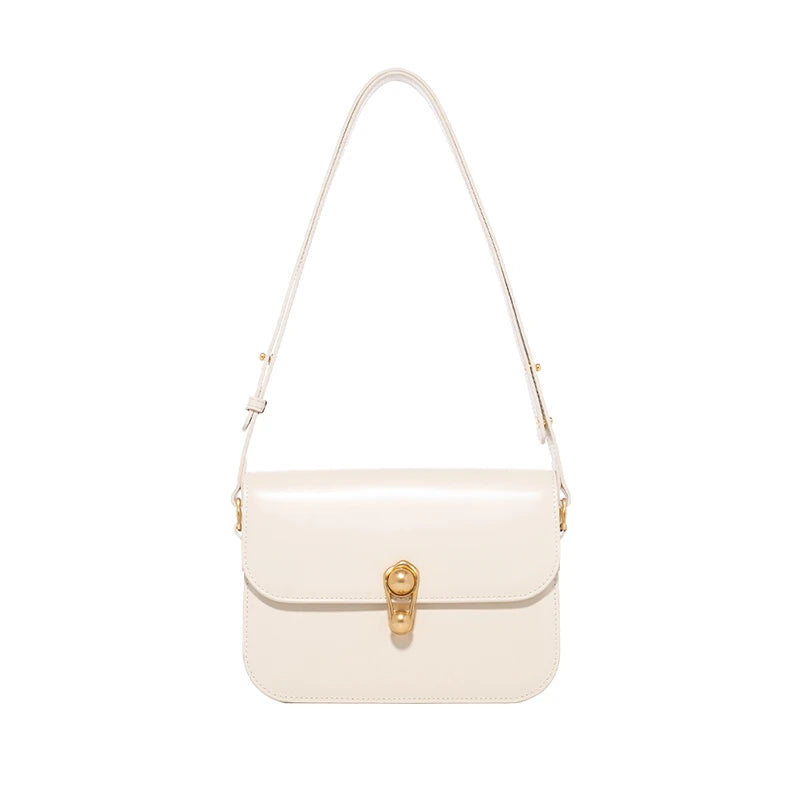 Sac bandoulière cuir PU  LAFESTIN – Structure rigide Fermeture Hasp