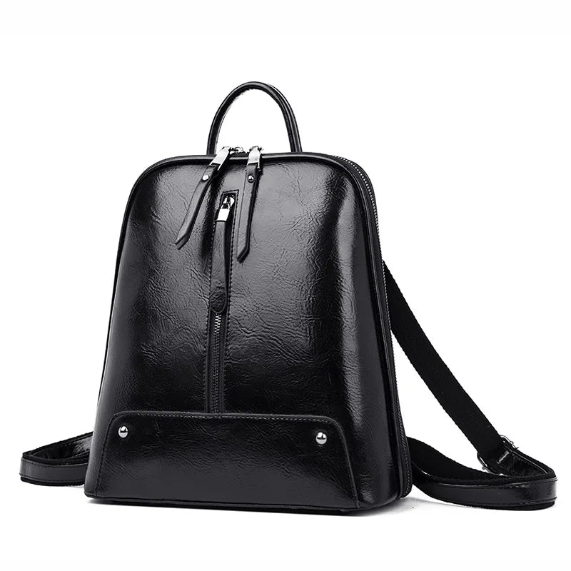 Sac à dos Cuir PU Femme – Grand Format Mode & Voyage MYNELIA
