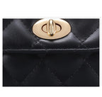 Sac ceinture cuir PU  chaîne – Punk tendance