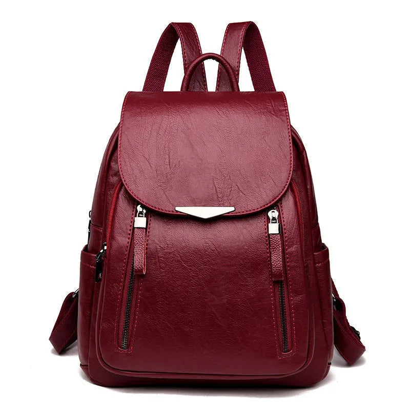 Sac à dos cuir PU Femme-Fashion voyage élégant MYNELIA