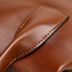 Sac bowling femme en cuir véritable – Style vintage