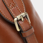Sac bowling femme en cuir véritable – Style vintage