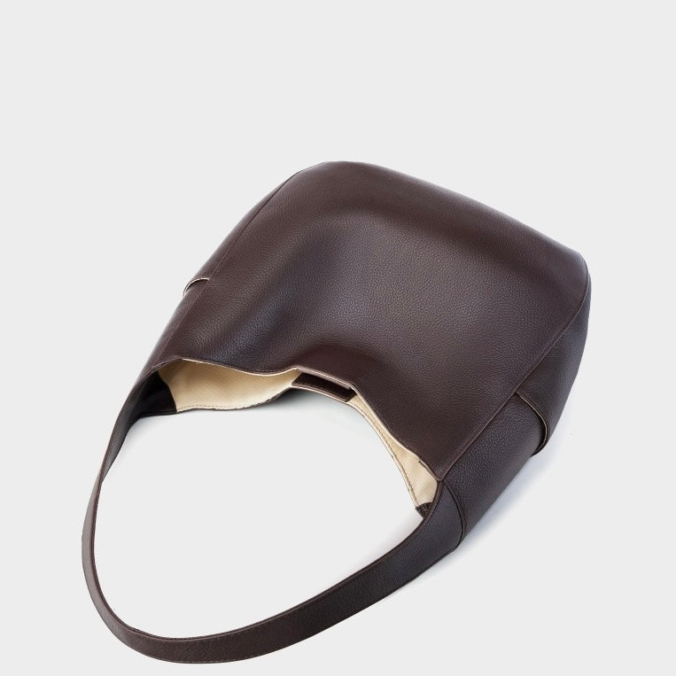 Grand sac Hobo  cuir véritable Femme – Style Européen Chic