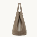 Sac à main tote en cuir véritable avec rivets -Grande Capacité, Style Vintage MYNELIA