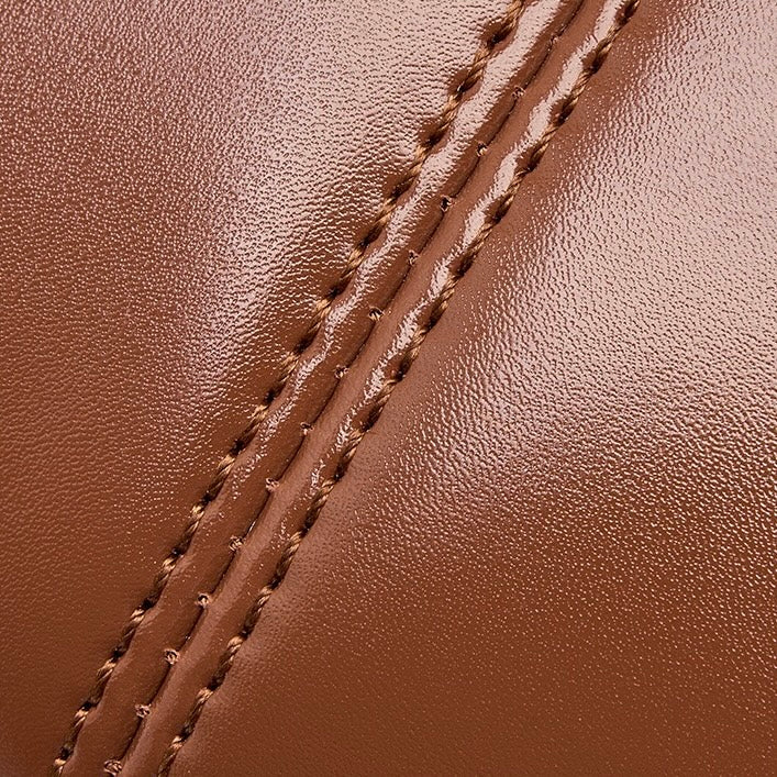2026 neue Hufeisenschnalle Pendeln Echtleder Tasche Handtasche Einzelschulter große quadratische Umhängetaschen