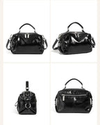 Sac à mainTote Épaule & Croisé en cuir PU – Surpiqûres décoratives