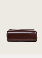 Sac Satchel en Cuir Véritable Souple Minimaliste