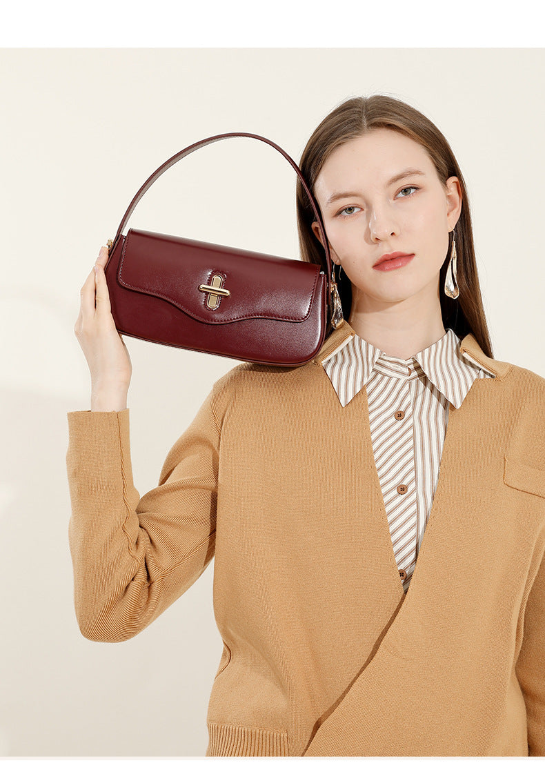 Sac à main cuir véritable Femme – French Stick Bag Luxe