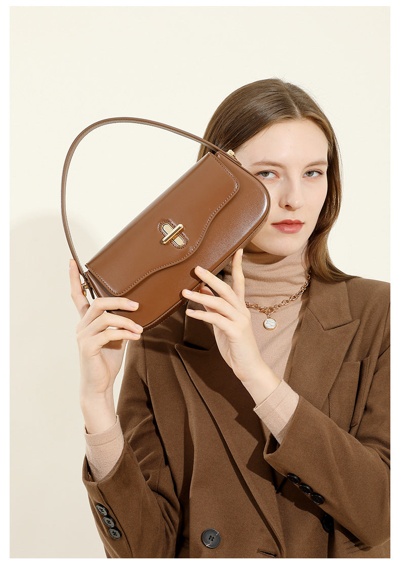 Sac à main cuir véritable Femme – French Stick Bag Luxe