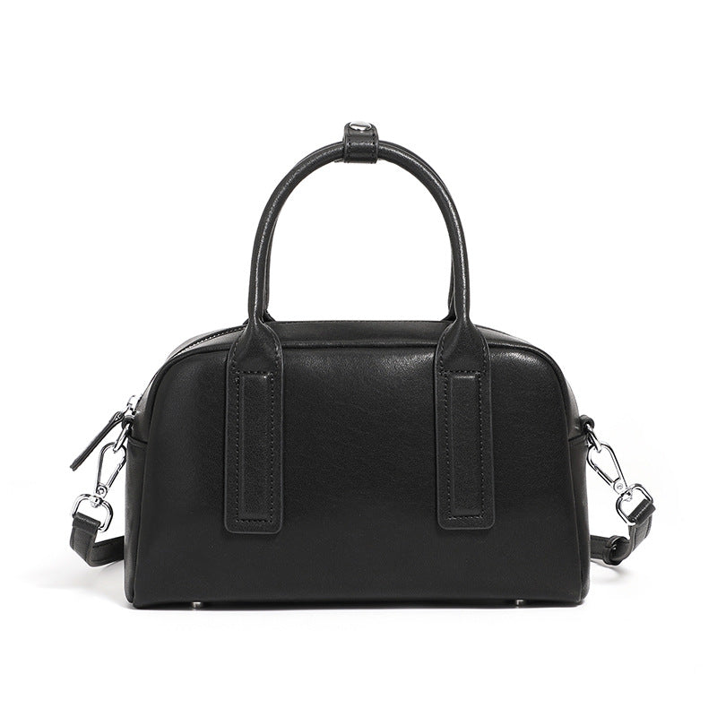 Sac Bowling cuir ciré véritable Femme – Crossbody Luxe
