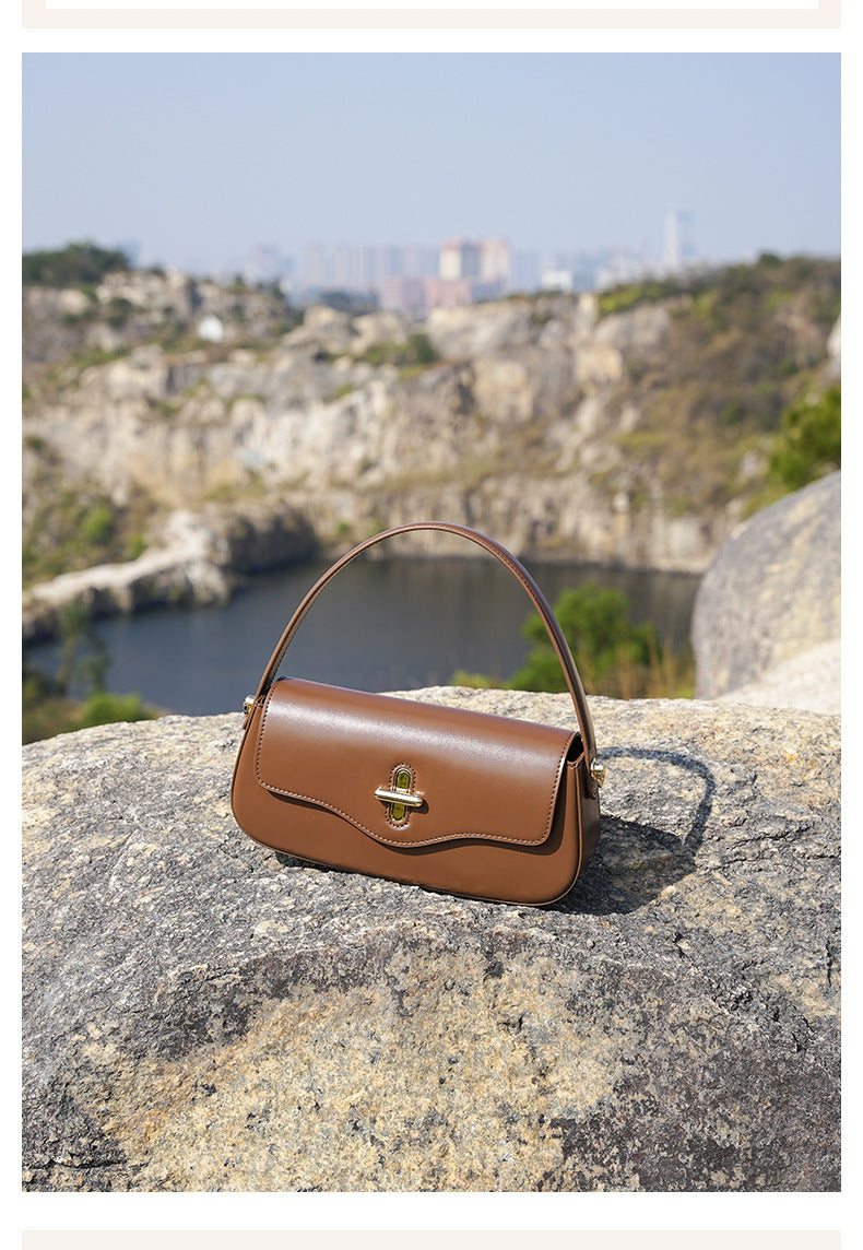 Sac à main cuir véritable Femme – French Stick Bag Luxe