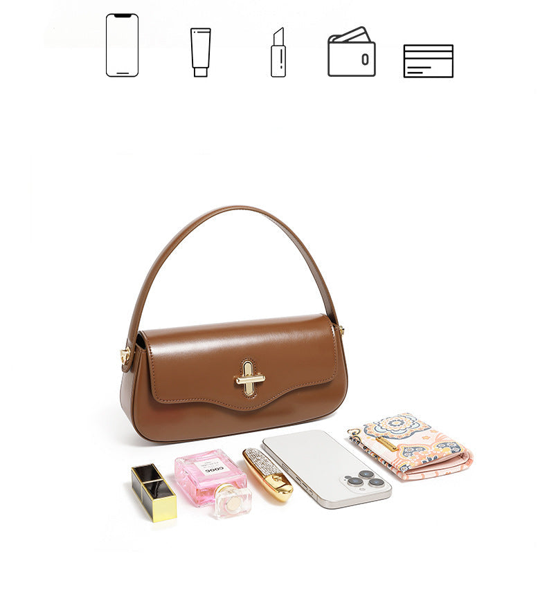 Sac à main cuir véritable Femme – French Stick Bag Luxe