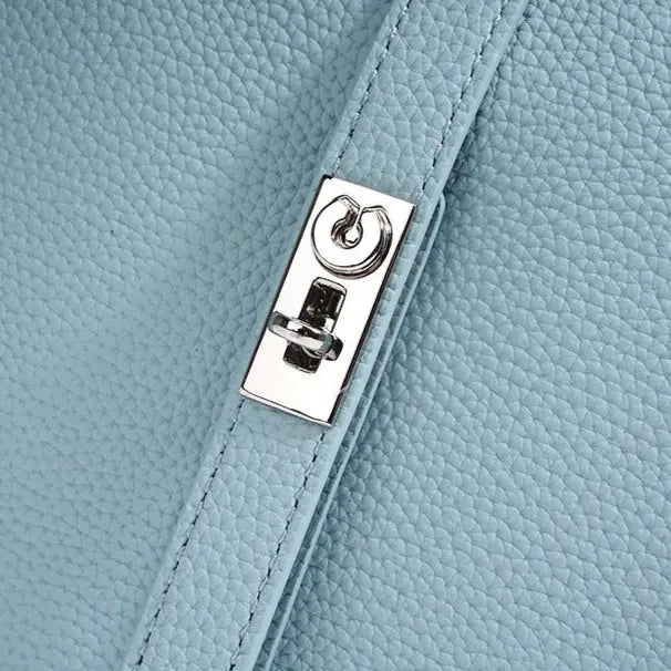 Sac à main en cuir de vachette-Design haut de gamme MYNELIA