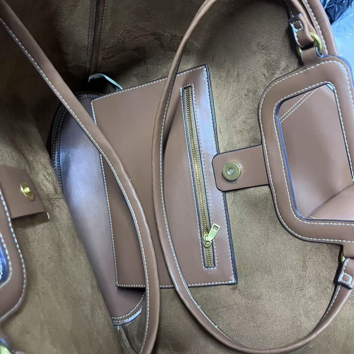 Sac à main en cuir PU – Chic Urbain & Grande Capacité