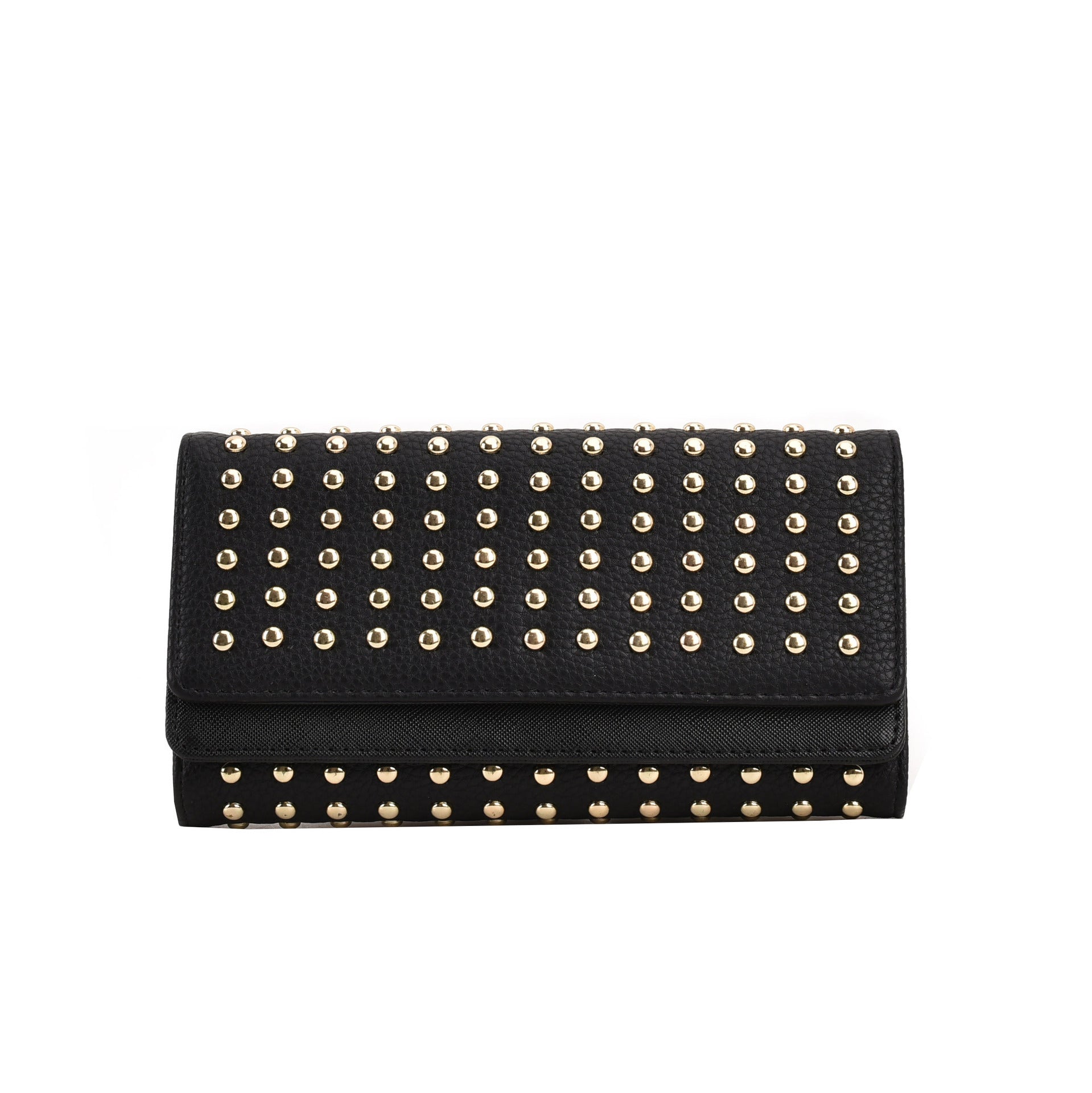 Portefeuille Femme double rabat – Style punk fashion
