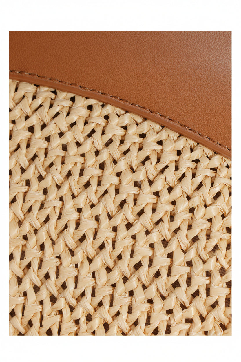 Sac à bandoulière Tote  Tressée Artisanale – Bohème Chic Été