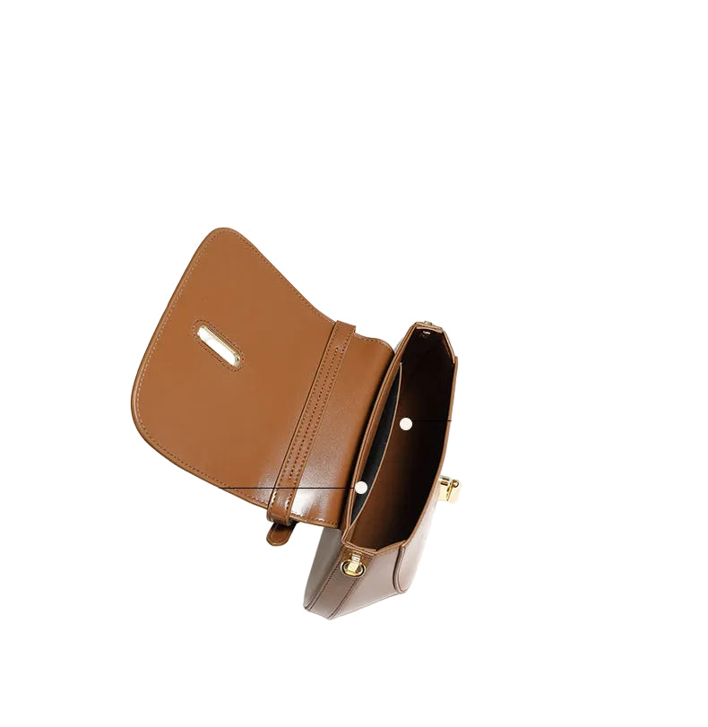 Sac à main cuir véritable Femme – Saddle Bag Luxe