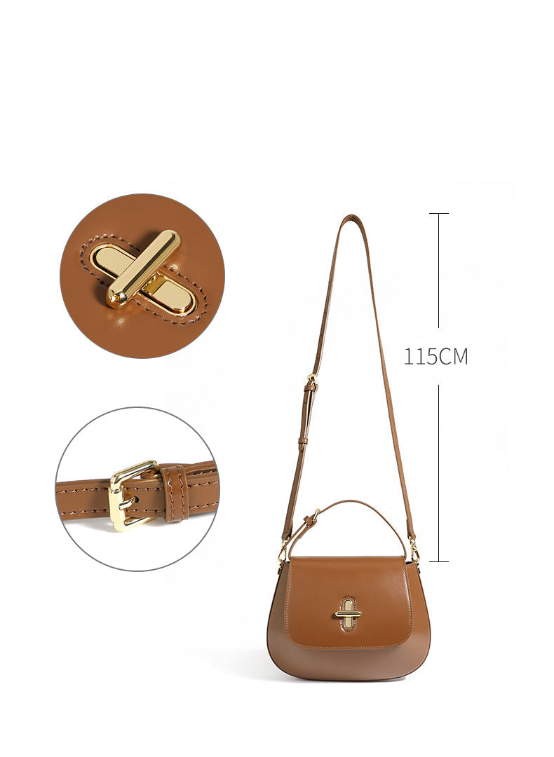 Sac à main cuir véritable Femme – Saddle Bag Luxe