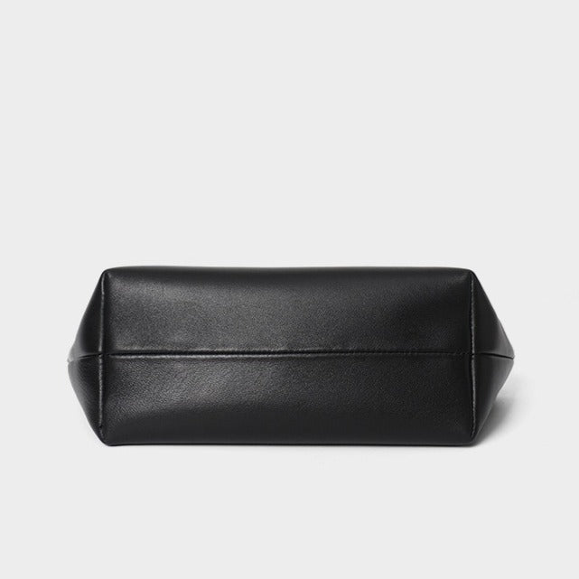 Sac Tote en Cuir grain d’agneau Minimaliste Style Coréen