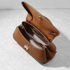 Sac cabas femme souple en simili cuir PU – Porté épaule ou bandoulière