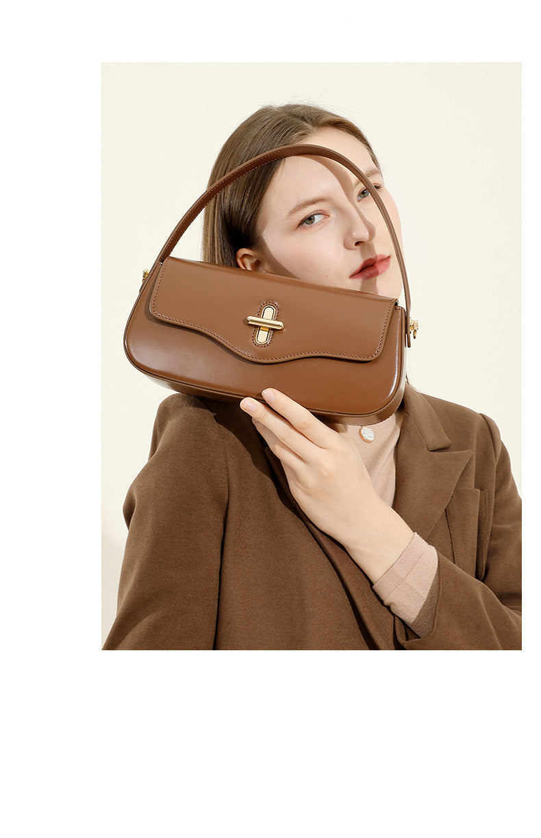Sac à main cuir véritable Femme – French Stick Bag Luxe