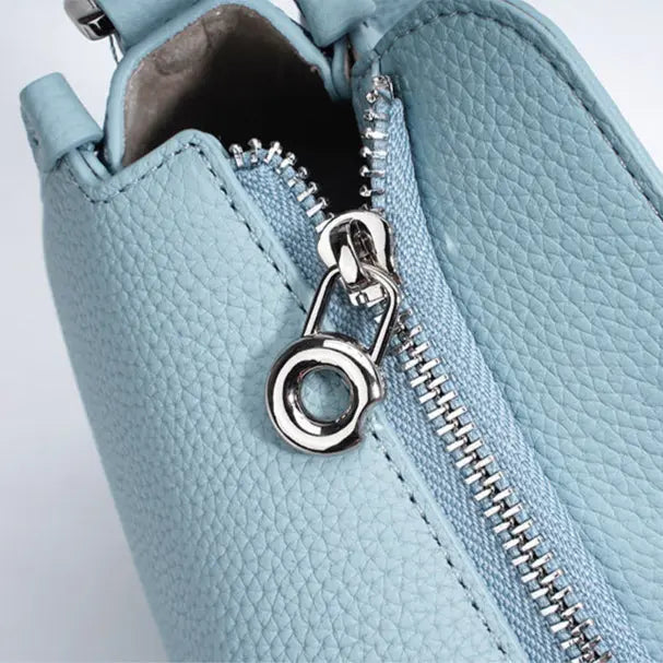 Sac à main en cuir de vachette-Design haut de gamme MYNELIA