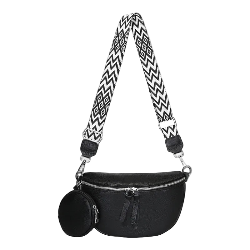 Sac banane bandoulière avec porte-monnaie – Style Urban Chic