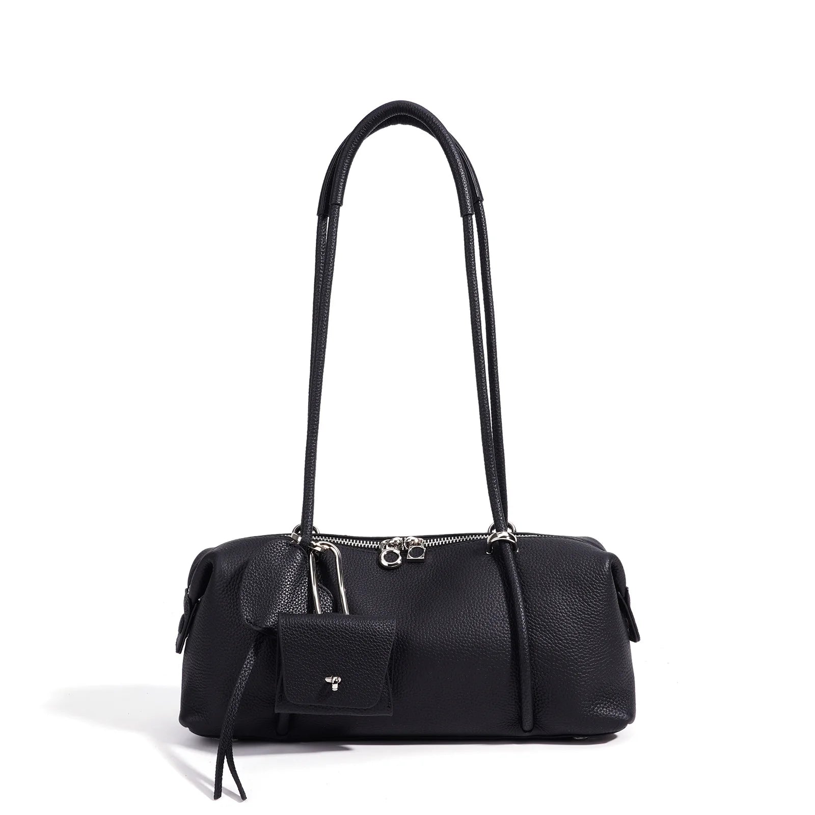 Sac bowling cuir vache première couche – Port épaule souple