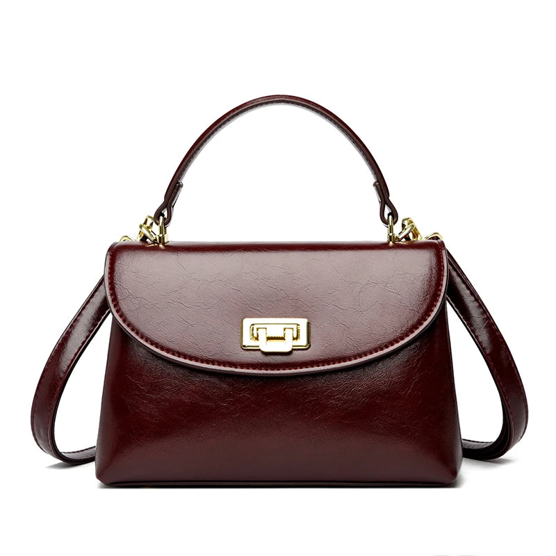 Luxuriöse Umhängetasche mit großer Kapazität, mehrschichtig, hochwertiges Leder, Handtasche, Damen, Designer-Umhängetasche, Tragetasche für Damen