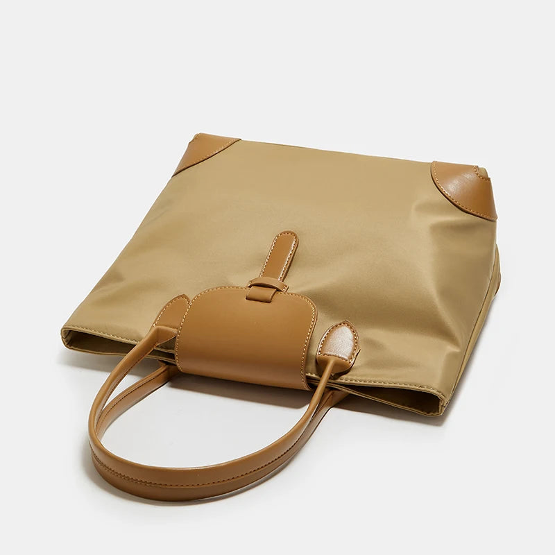 Sac Tote  nylon – Léger fermeture Zip style casual chic