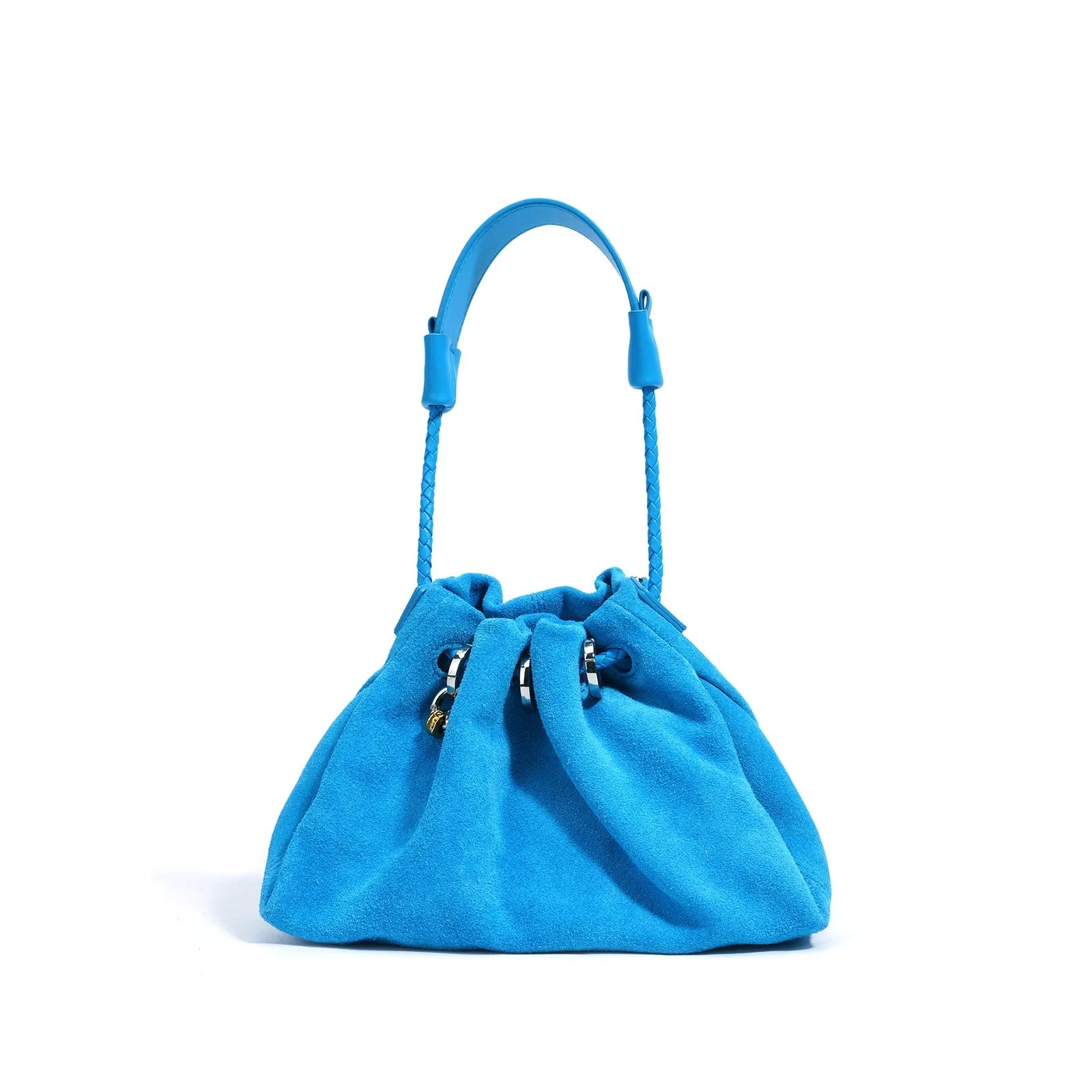Sac bourse daim cuir véritable– Style vintage Bohème MYNELIA