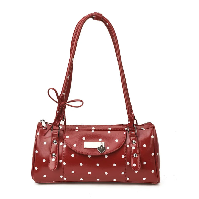 Sac Baguette Boston Y2K Polyester Hydrofuge –