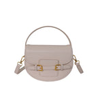 Sac en cuir PU Motif Croco Boucle Magnétique K-Fashion