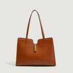 Sac à main cabas City-Grande capacité – Cuir PU MYNELIA
