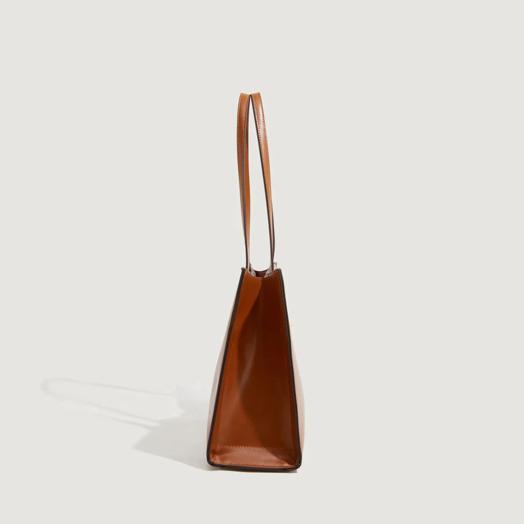 Sac à main cabas City-Grande capacité – Cuir PU MYNELIA