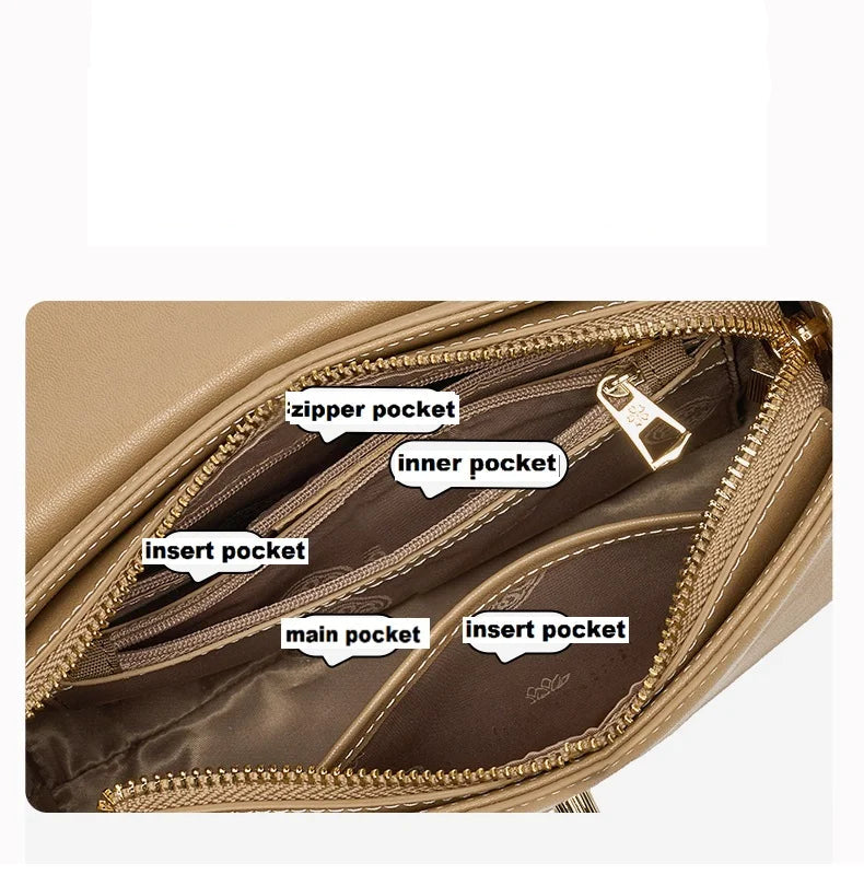 Sac tote fuir véritable fait main – Kaki & Bleu