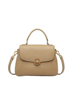 Sac tote fuir véritable fait main – Kaki & Bleu