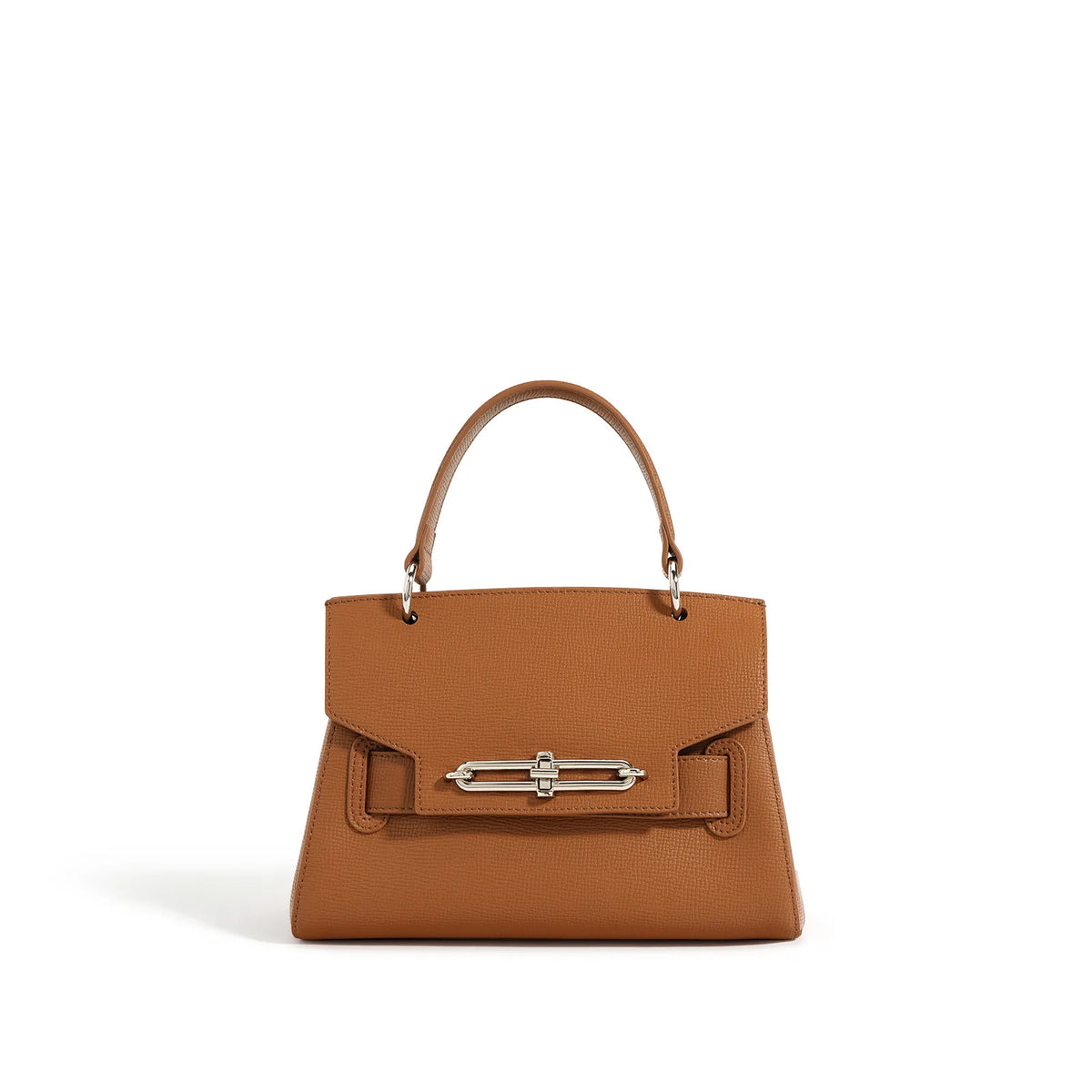 Sac en Cuir véritable Rigide Doublure Coton