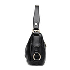 Sac à main en cuir véritable souple MYNELIA
