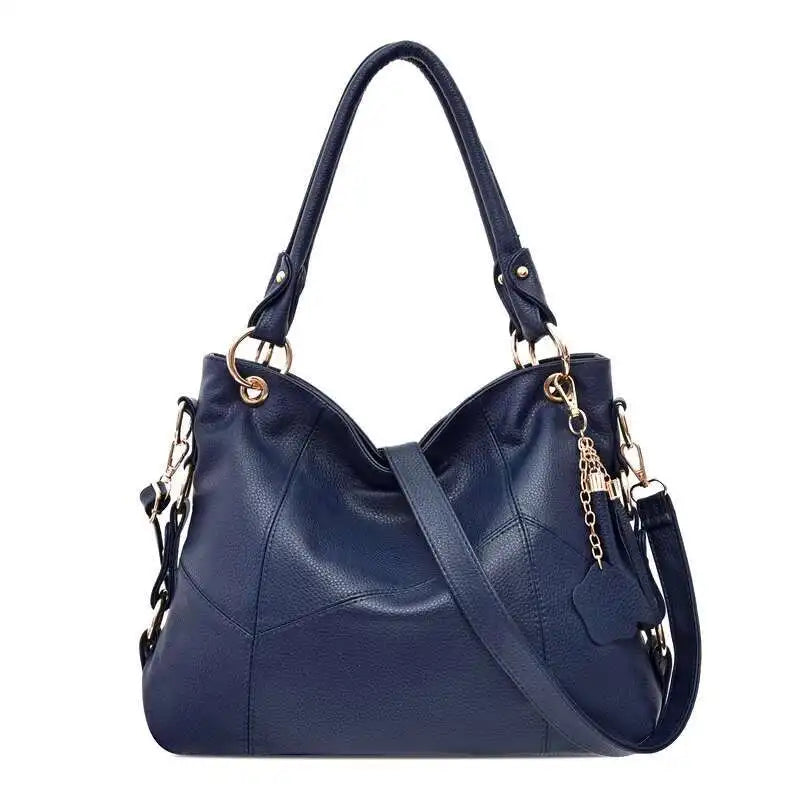 2025 Fashion Trend New Large Capacity Handbag Women's Shoulder With No Pattern Simple Style Hot Selg Item Bag Top-handle Bags MYNELIA