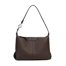 Sac à main Cuir Grainé Litchi | Bandoulière & Épaule Femme MYNELIA