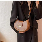 Sac bandoulière cuir PU – Boucle Magnétique