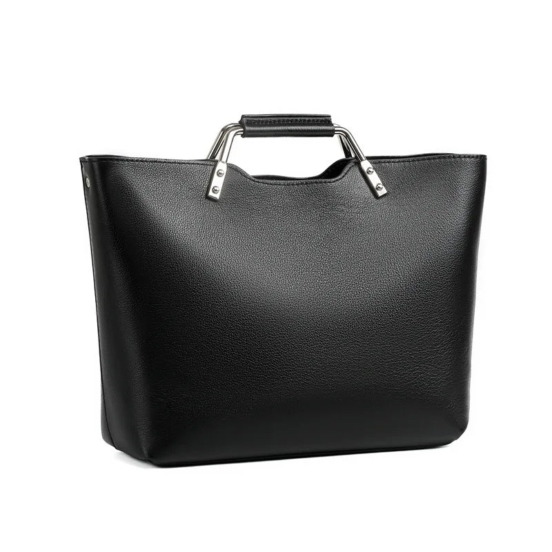 Sac Satchel Cuir Vache Véritable Doublure Coton