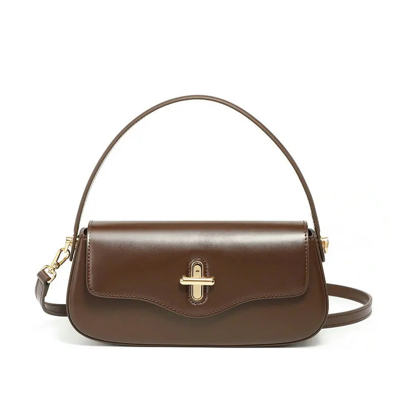 Echtes Lederhandtasche – French Stick Bag Luxe
