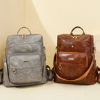 Sac à dos PU – Décoratifs grande capacité Casual