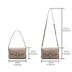 Sac bandoulière en cuir Véritable – Style Rétro,Poches intérieures
