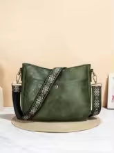 Sac à main en cuir vegan Éco-Responsable – Forme rectangulaire, Poche Zip