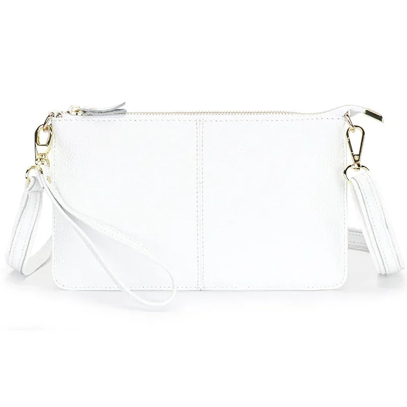 Sac bandoulière Satchel Croisé Cuir Véritable Vintage Candy