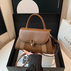 Sac  bandoulière PU Cuir Boucle Cadenas Femme